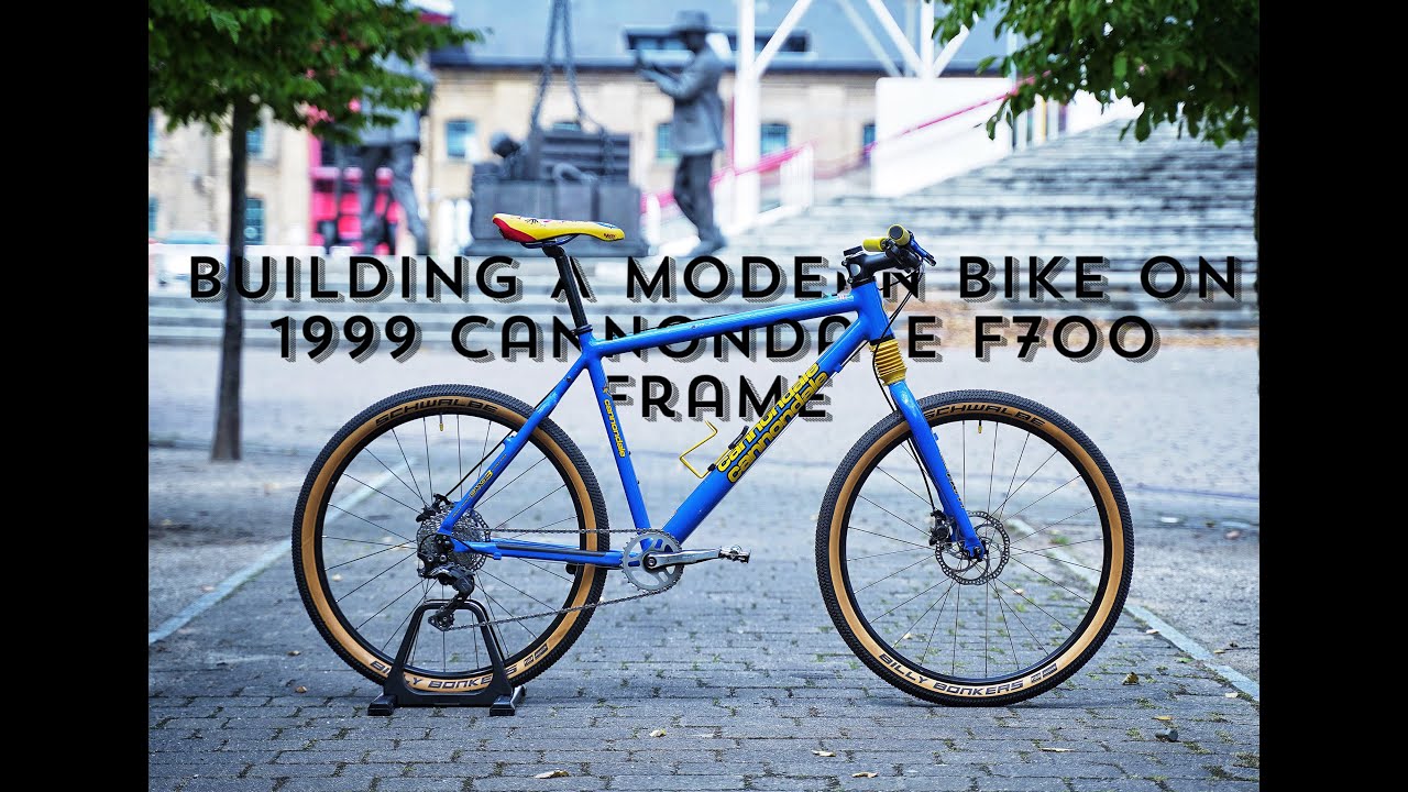 Building (and test-riding) an OLD-SCHOOL 1999 CANNONDALE F700 on modern parts!