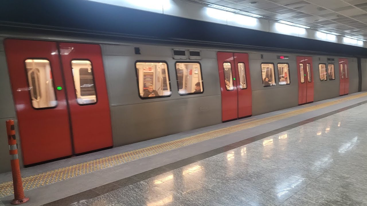 CSR Metro Treni.3105 Numaralı vagon içinden yolculuk videosu 