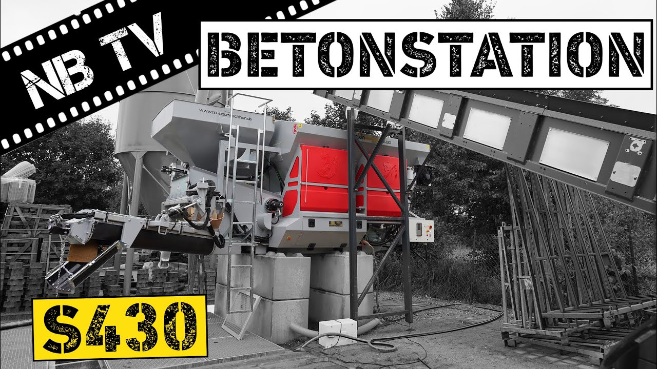 BETONstation S430 | Mobile & Stationäre Betonmischanlage