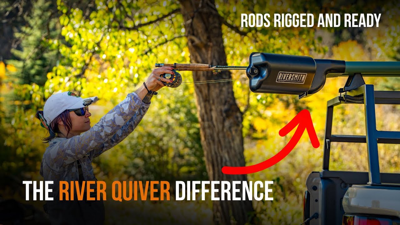 River Quiver - Keep Rods Rigged and Ready