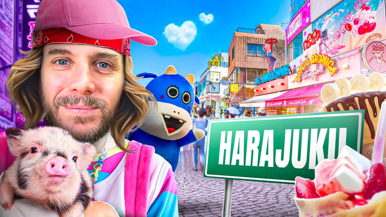 Survivre 24h à Harajuku (le quartier le plus jeune de Tokyo)