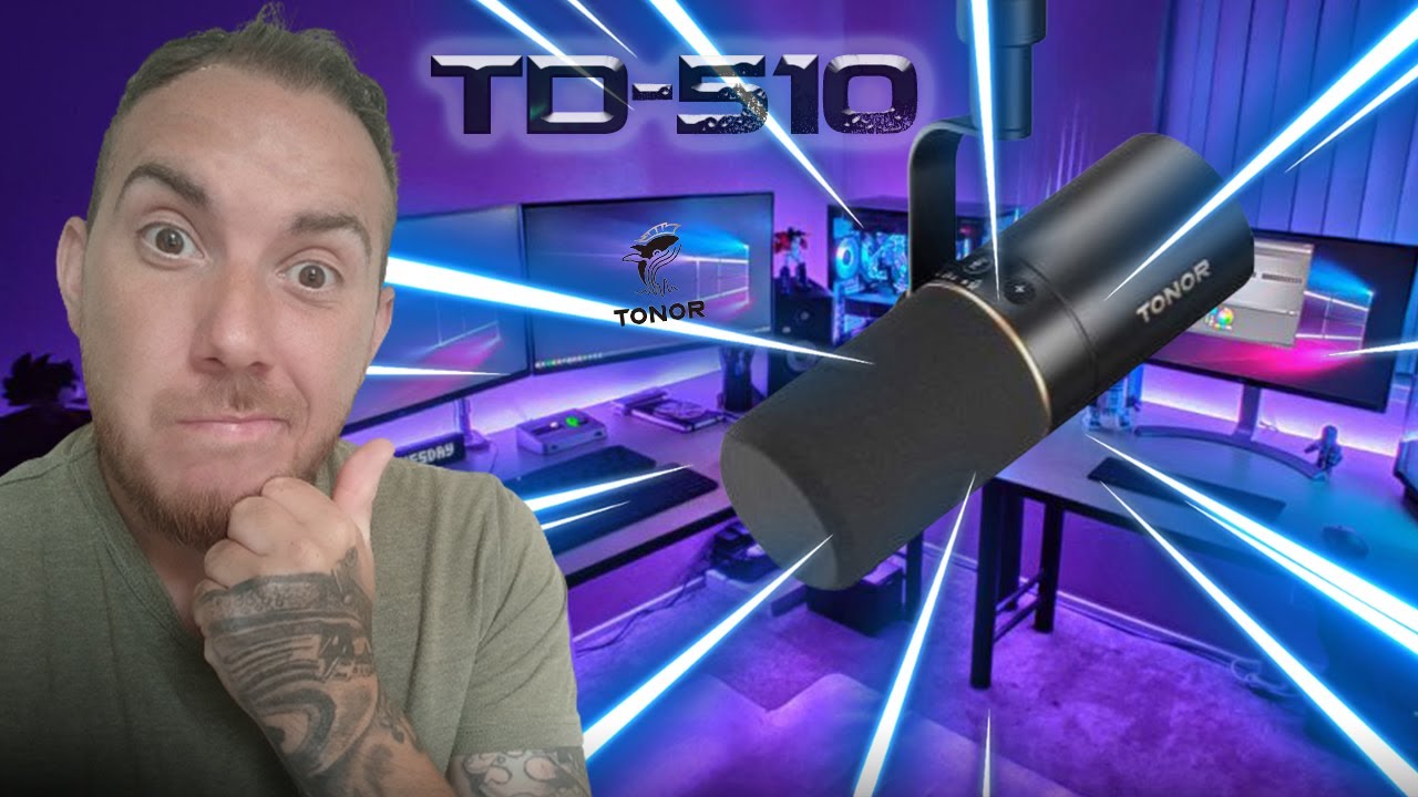❤️ UNBOXING ♦️ ET TEST DU MICRO TONOR TD-510 | PETIT PRIX ET UNE QUALITEE EXTRAORDINAIRE !!