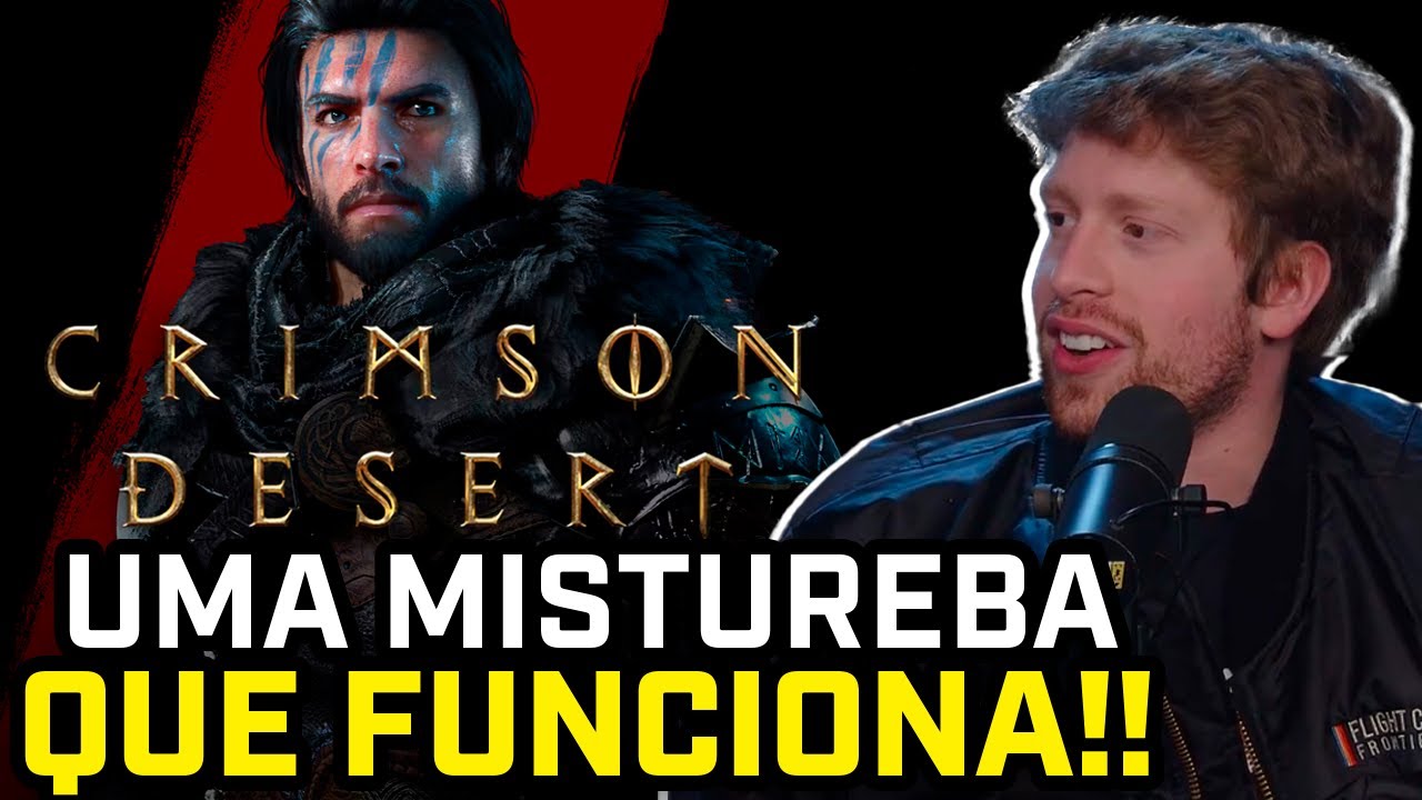 Jogamos CRIMSON DESERT: QUE JOGO IMPRESSIONANTE!! #fgn