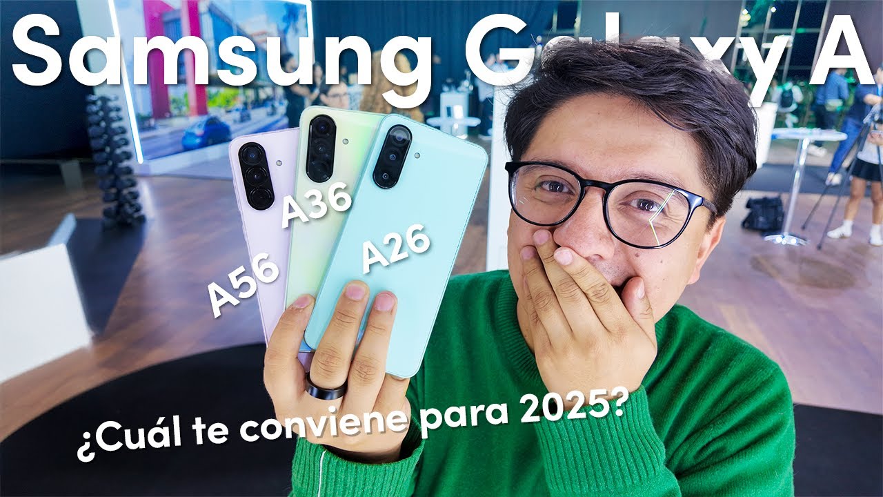 GALAXY A26 vs A36 vs A56 5G: Diferencias y precios