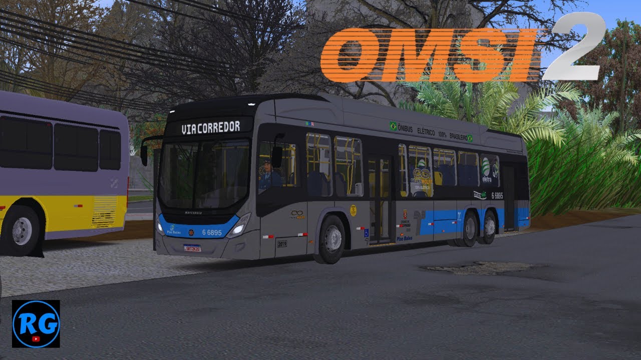 🔵 OMSI 2 • Marcopolo Torino 2014 Low Entry VW Elétrico 6x2 • Linha 1154-10 Rio Abaixo + MOZA TSW