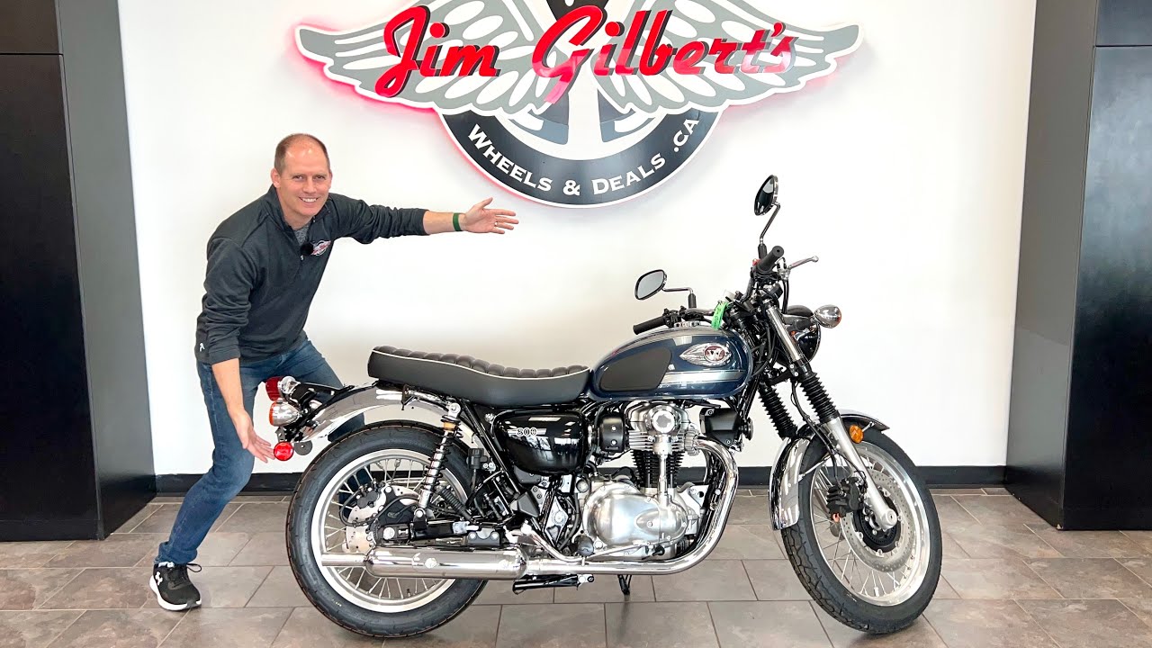 Kawasaki W800 2023 года — больше, чем просто классический стиль! — Полный подробный обзор!
