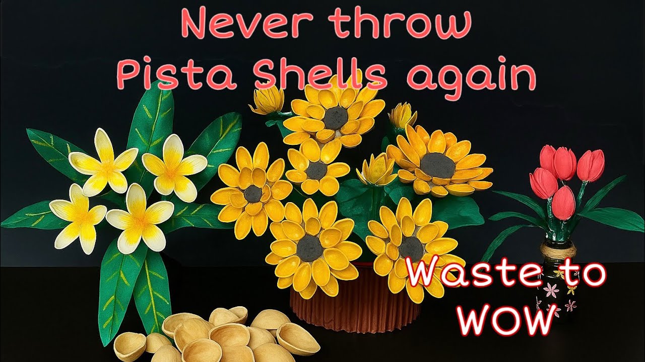 You’ll Never Throw Pista Shells Again After Watching This! ♻️ | 3 Easy DIY Crafts| Best out of waste