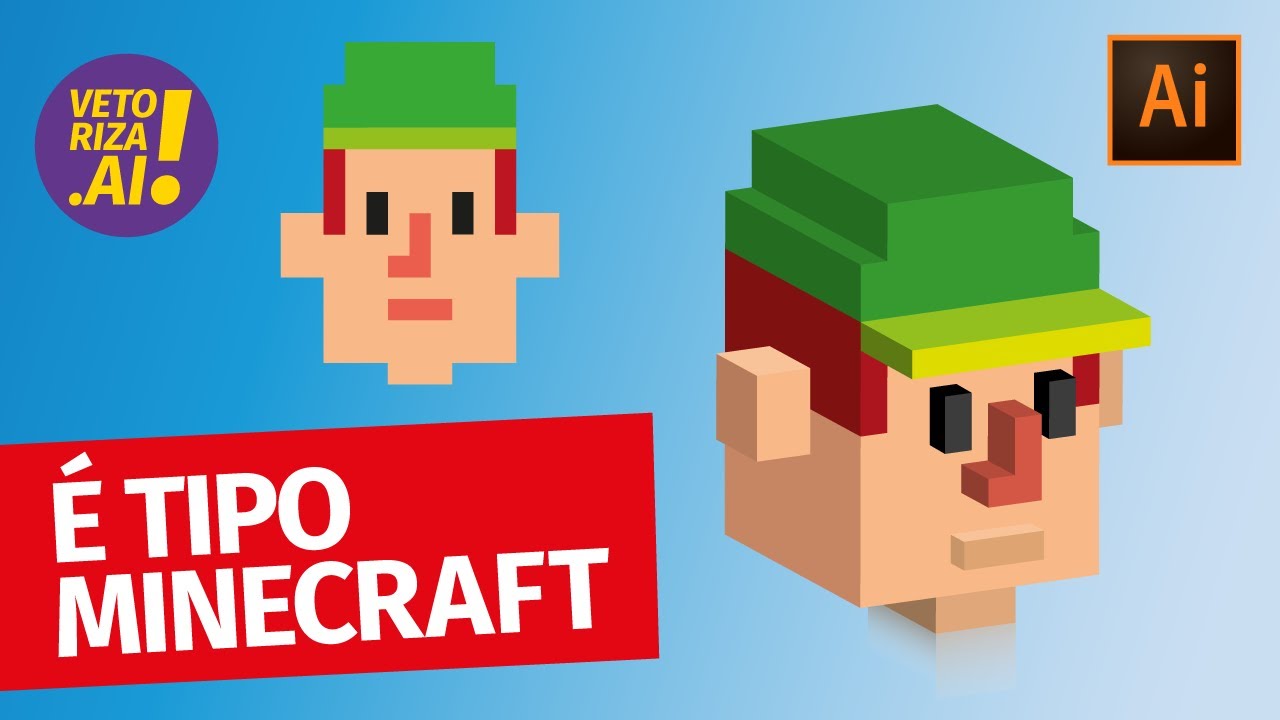 VOXEL ART no Illustrator