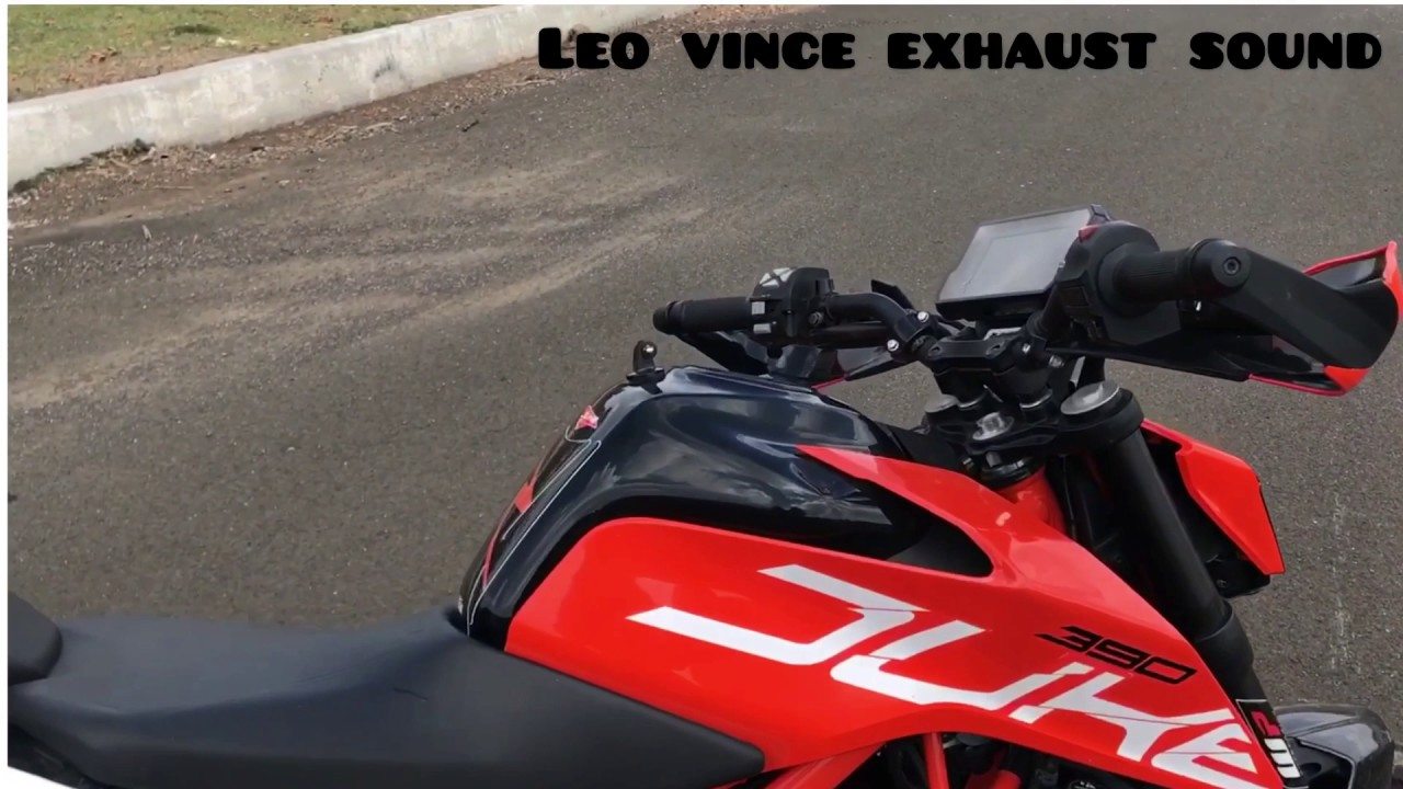 2017duke390 exhaust sound/flyby