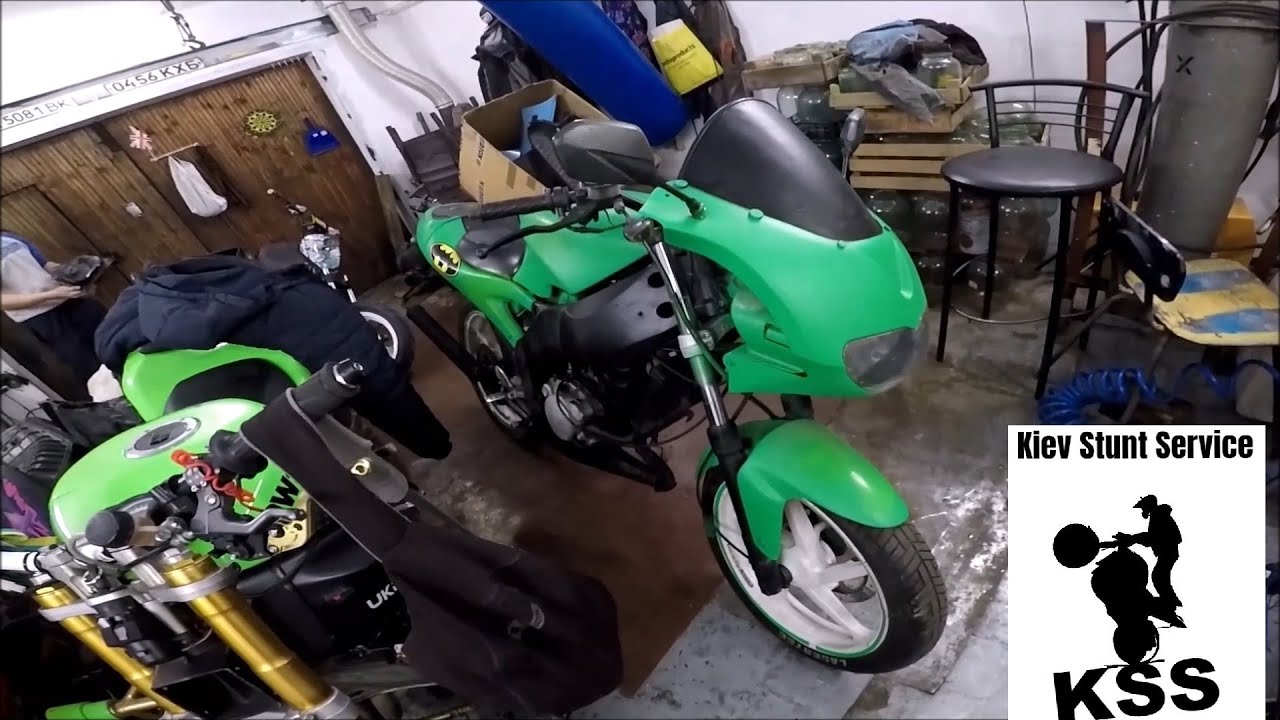 Замена поршневой Aprilia RS50