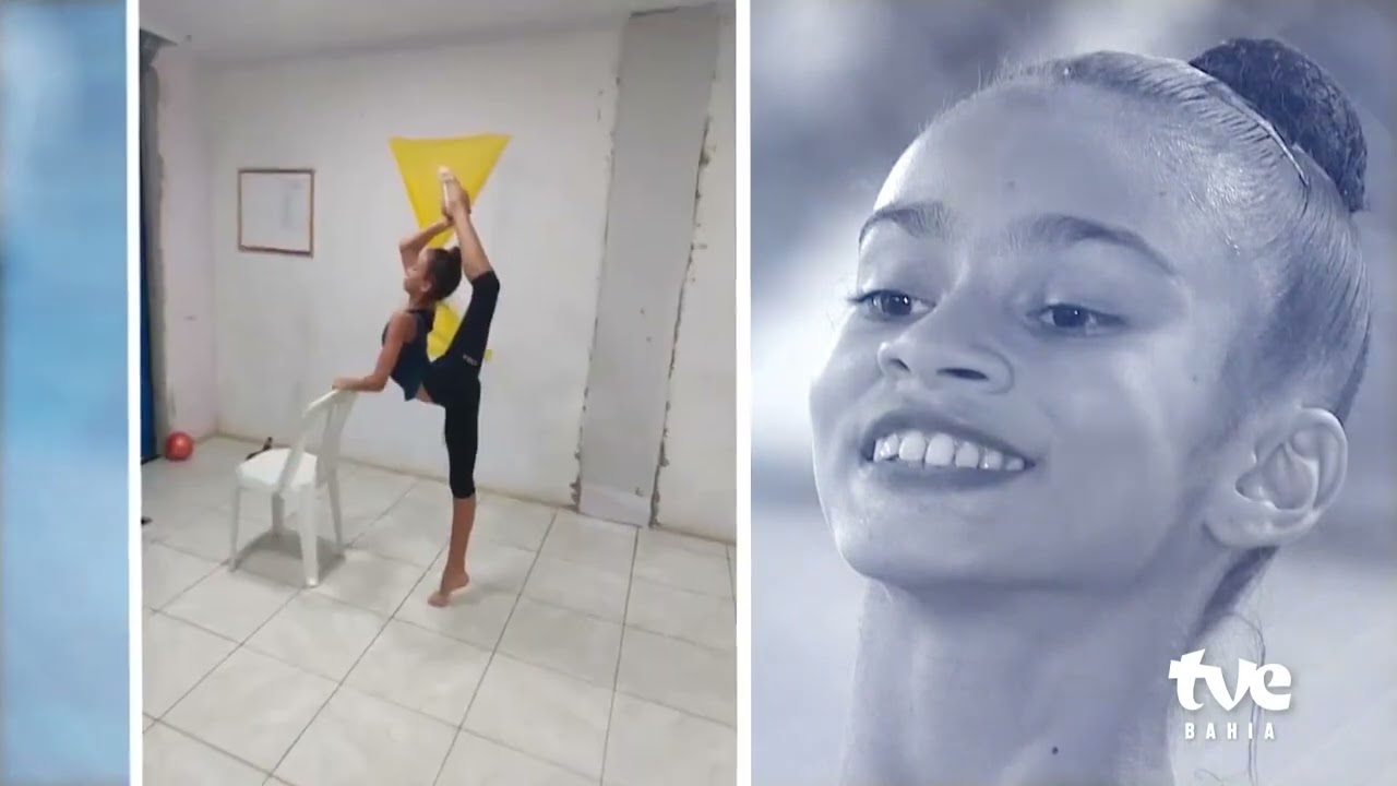 CONHEÇA KEILA SANTOS, BAIANA DA SELEÇÃO BRASILEIRA DE GINÁSTICA RÍTMICA | TVE ESPORTE | 4/7/2022