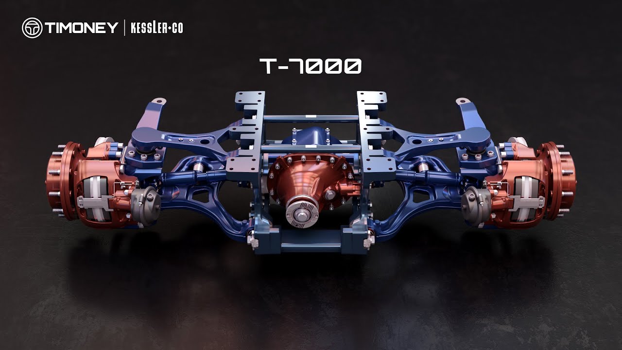 TIMONEY T-7000 Axle and Driveline Variants