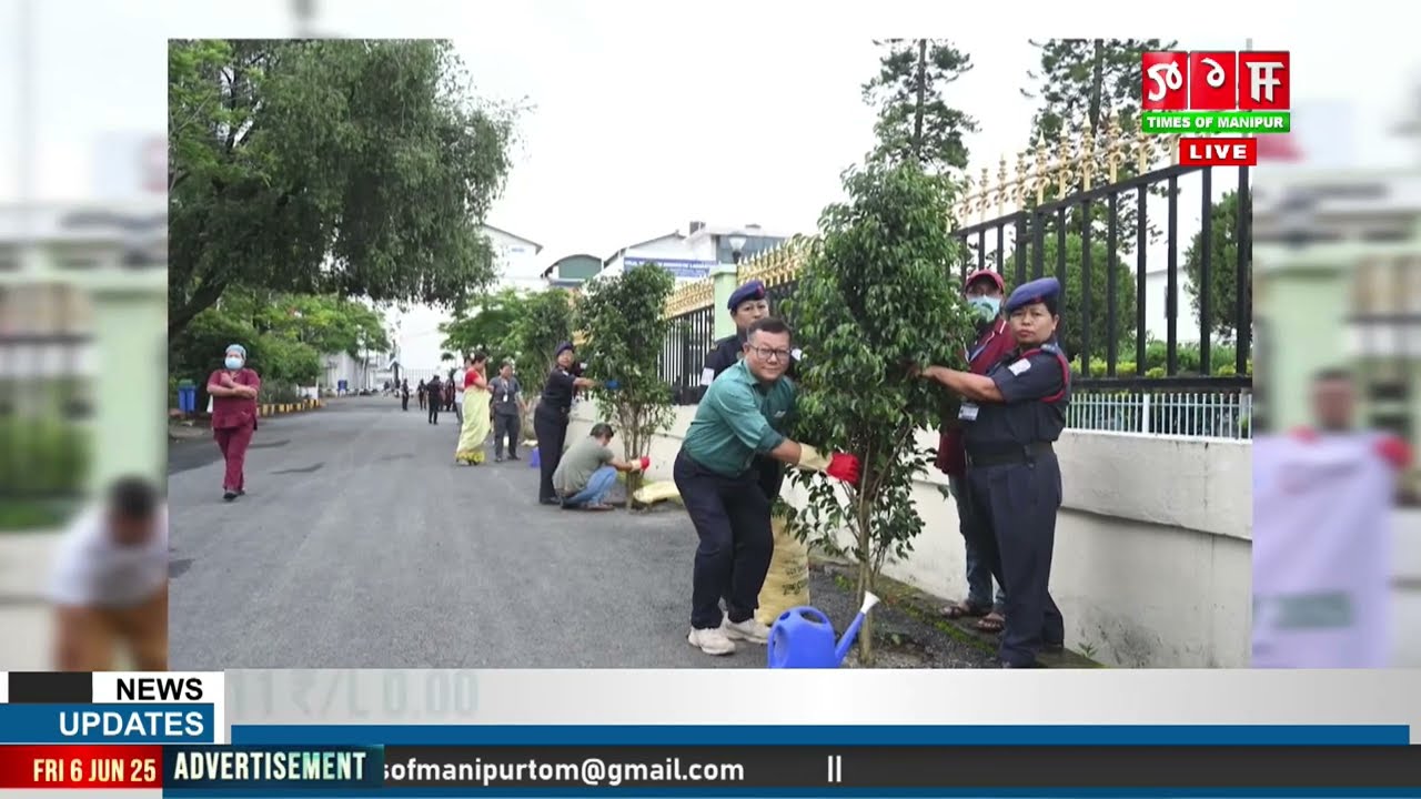 WORLD ENVIRONMENT DAY GI THOURAM RIMS KI JUBILEE HALL DA PANGTHOKKHRE.