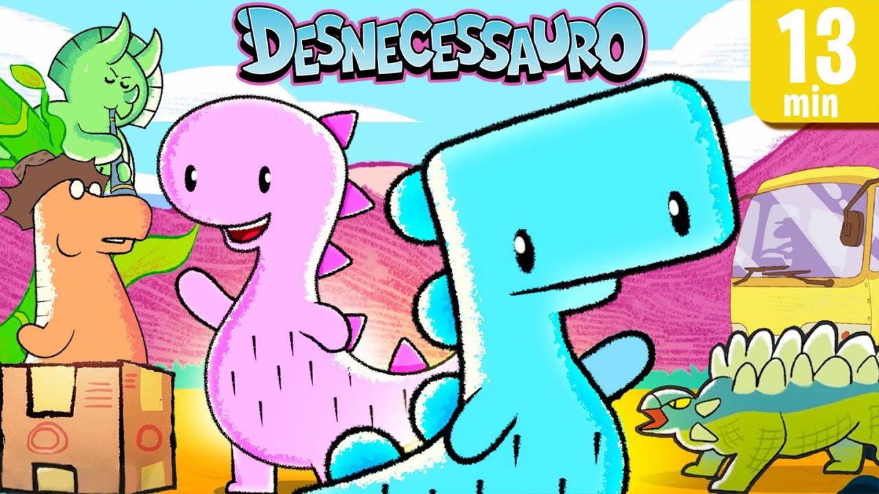 DESNECESSAURO !!! | Primeira Temporada Completa | 13 Minutos de Desenho Animado