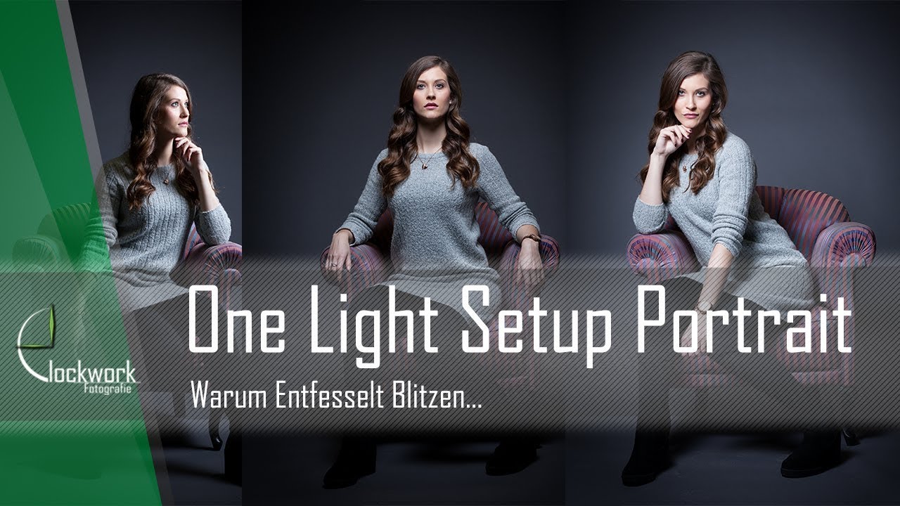 One Light Setup Portrait mit Aufsteckblitz / Warum Entfesselt Blitzen...