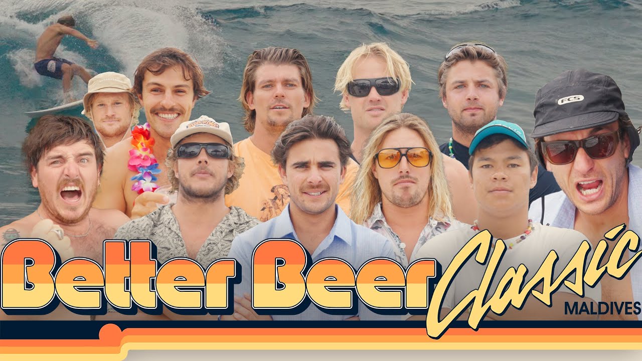 We created a secret surf comp in The Maldives