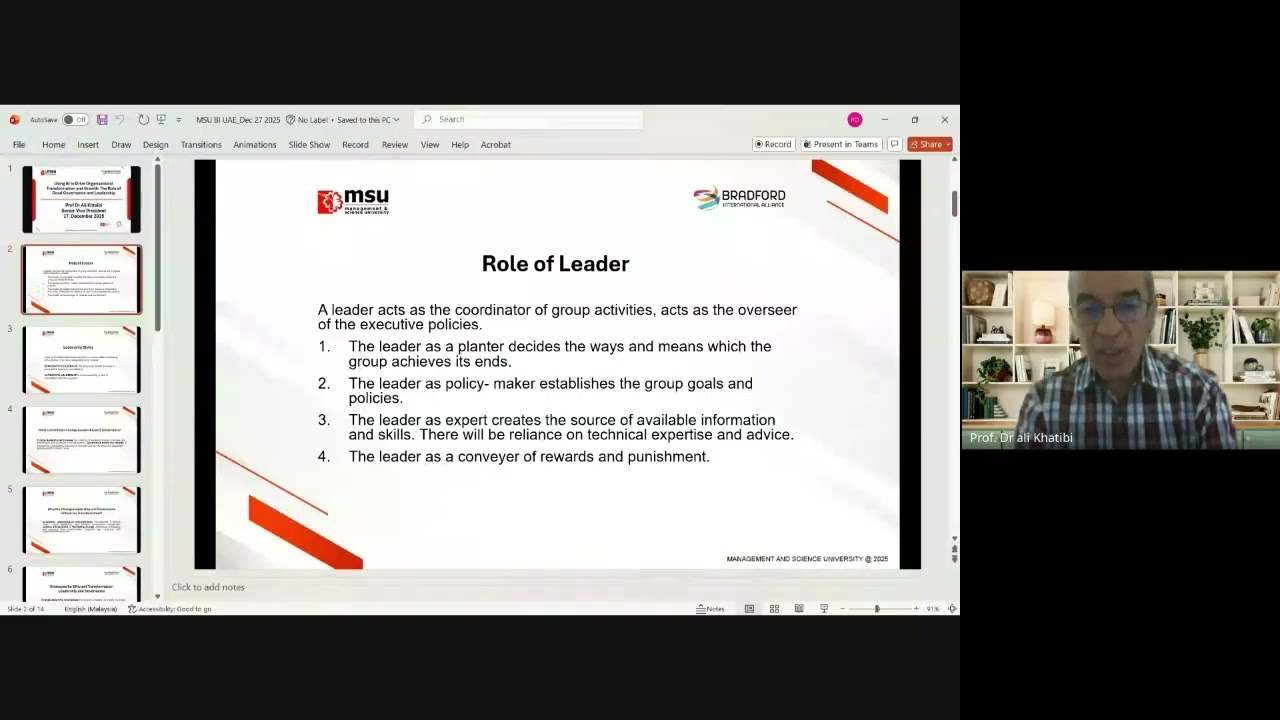 Webinar Recap | Leadership & Good Governance Driving Organizational Growth with AI