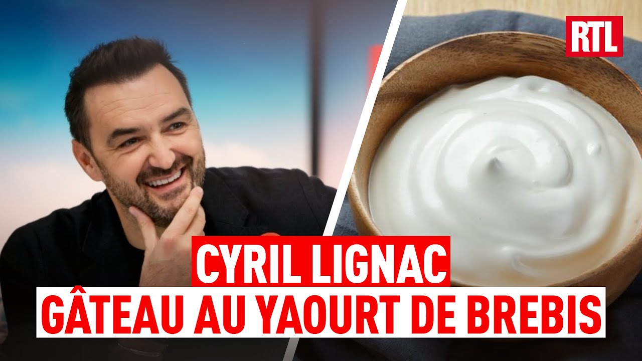 Cyril Lignac : gâteau au yaourt de brebis