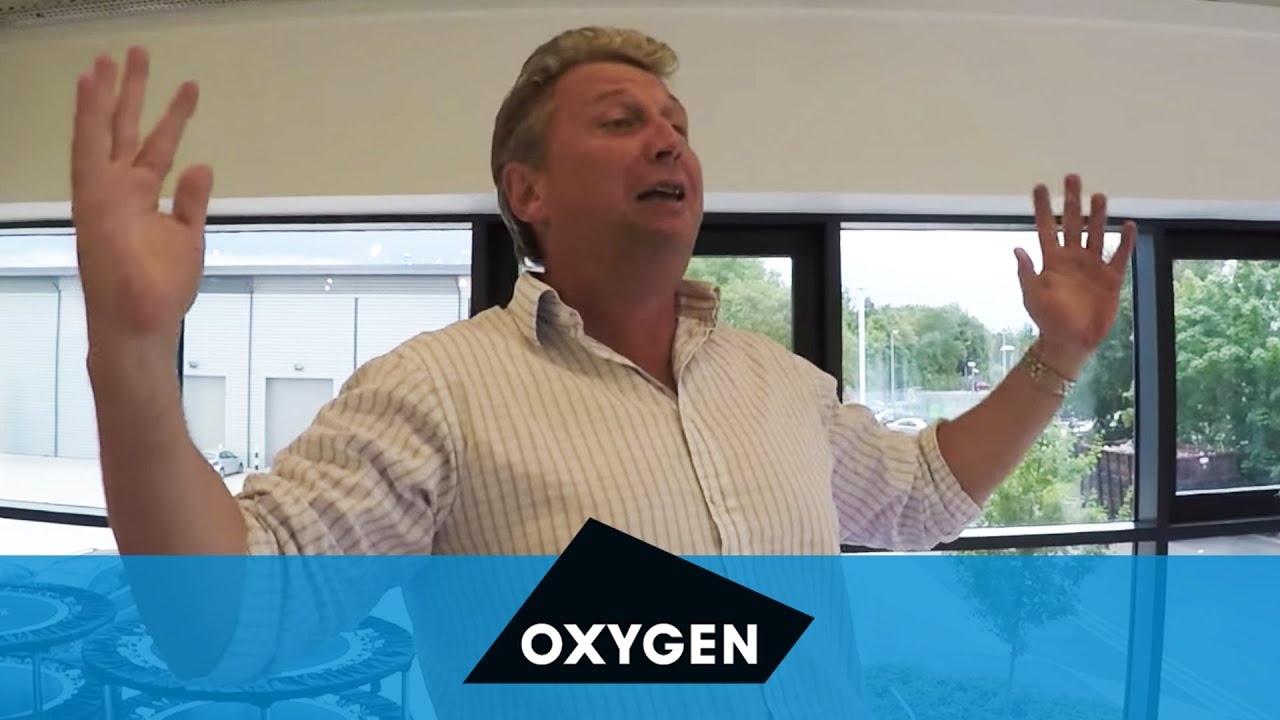 David Stalker Meets Little O | Oxygen Freejumping Trampoline Park