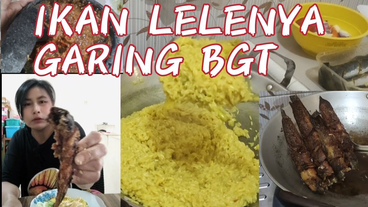 MENU HARI INI MASAK NASI KUNING + GORENG IKAN LELE + TEMAN2NYA ! 