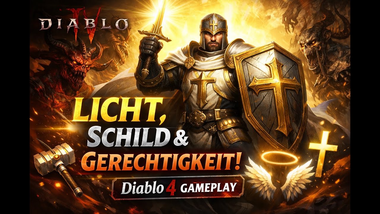 Licht, Schild & Gerechtigkeit – Paladin-Gameplay in Diablo 4