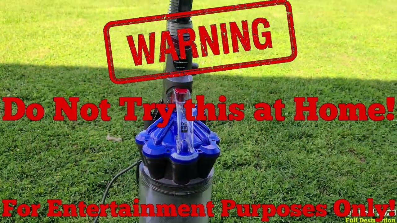 Dyson DC33 Vacuum Cleaner Destruction (Full)