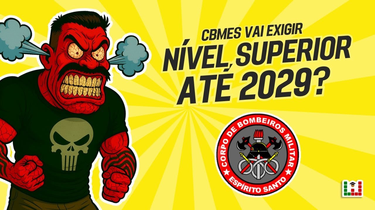 CBMES vai exigir n&iacute;vel superior at&eacute; 2029? Qual superior em curta dura&ccedil;&atilde;o, r&aacute;pido vai ser aceito?