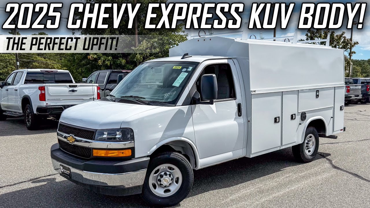 Новый Chevy Express Knapheide KUV 2025 года | Мартис Шевроле