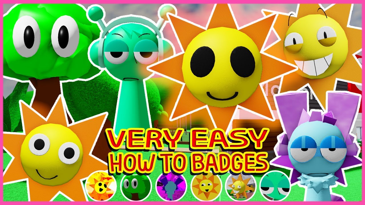 Roblox Update - How to get  6 Badges in 3D Sprunki Roleplay