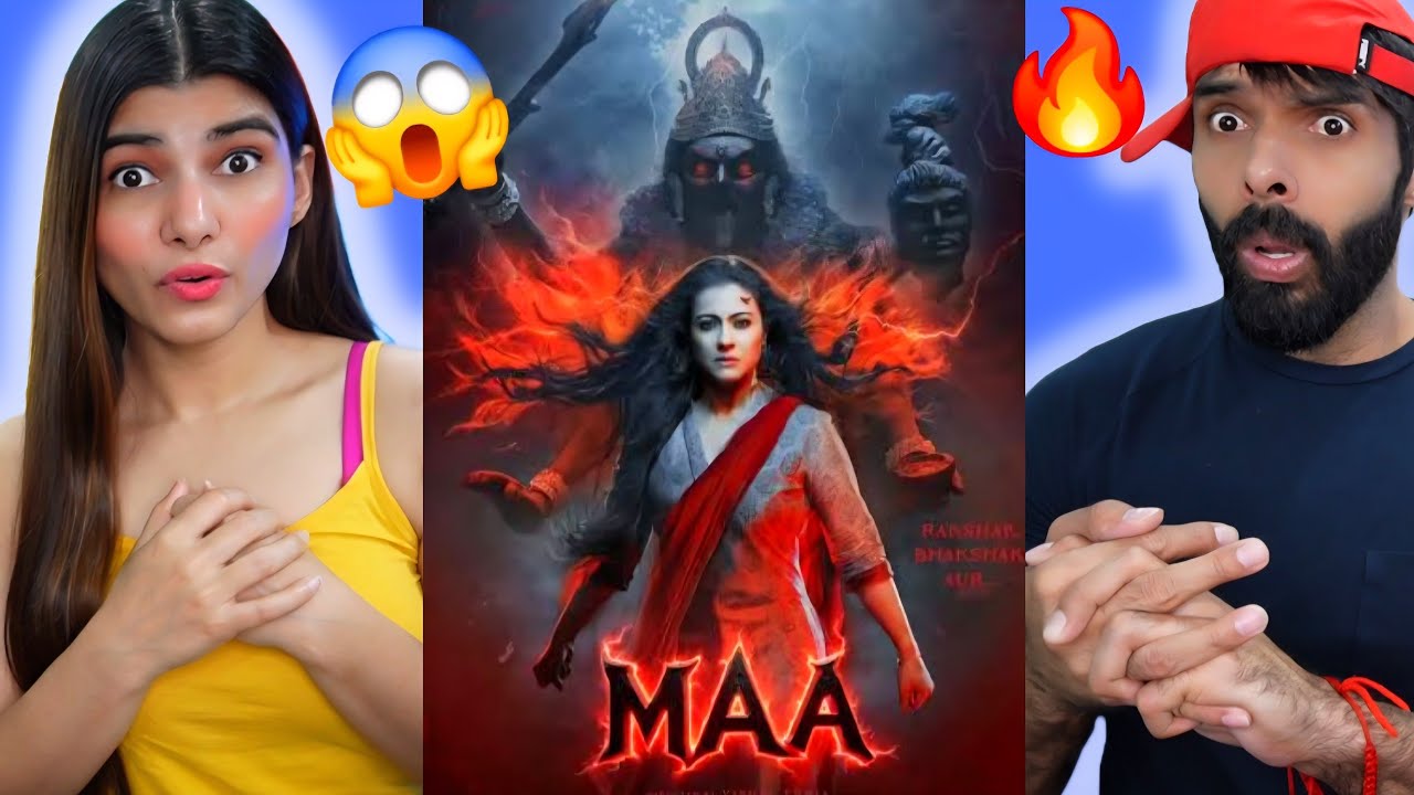 MAA - OFFICIAL TRAILER REACTION | Kajol, Ronit, Indraneil, Kherin, Jitin | Vishal Furia