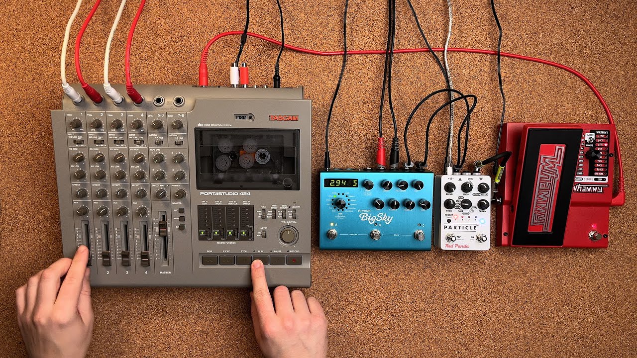 Tascam 424 + effects // Ambient Playbox
