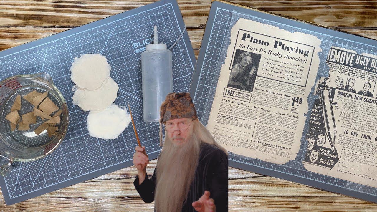 Comic Book Alchemy! Is it Possible? Materials Used for Filling Missing Pieces of Comic Books! Part 6