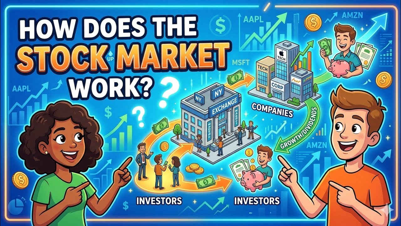 The Beginner Hook: How the Stock Market WORKS (Everything You Need to Know)