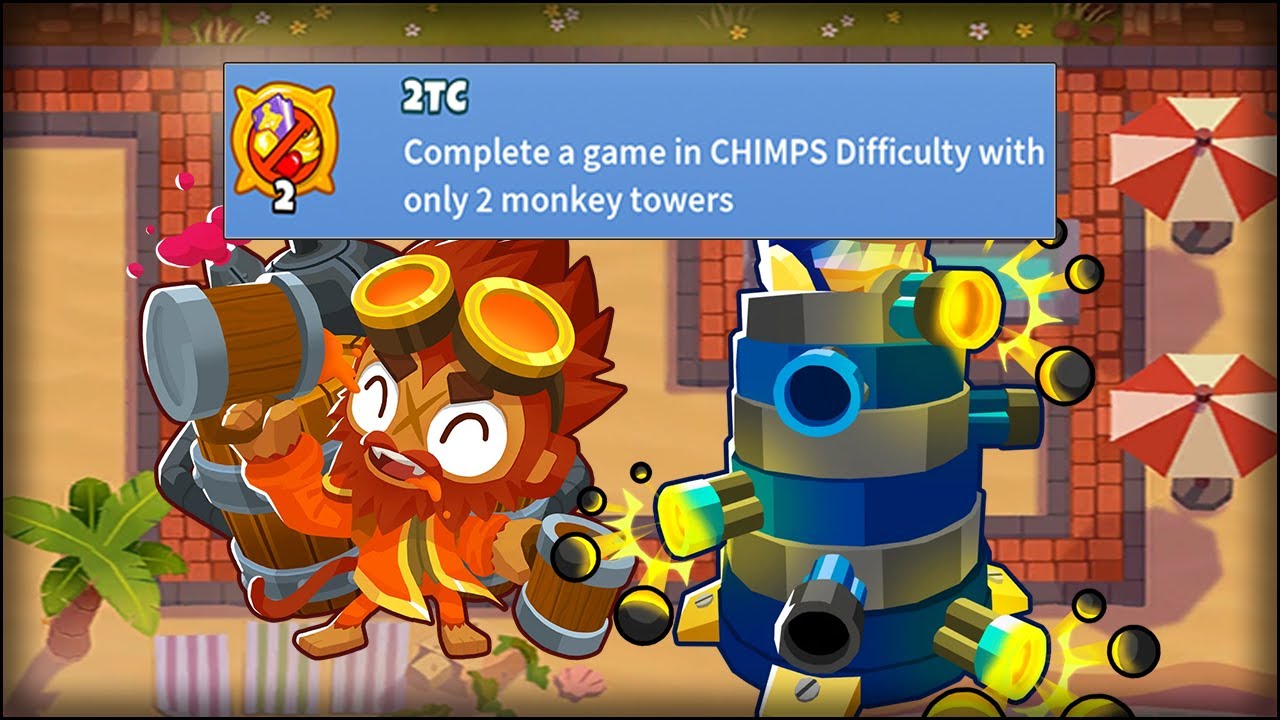 Permanent Brew & Bloon Exclusion Zone - 2TC Achievement Guide - Normally Mathematically Impossible!