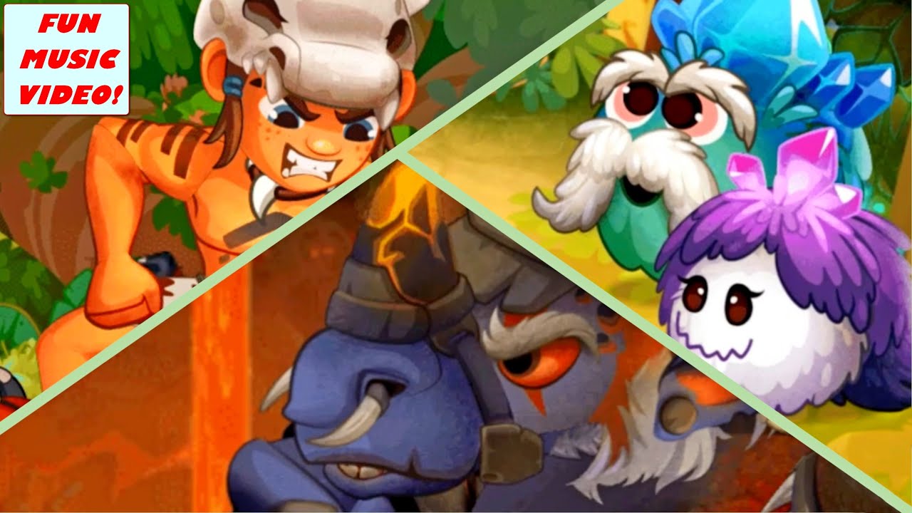 Jungle Adventure 3! All bosses and interesting moments in fun music video! Видео под классную музыку