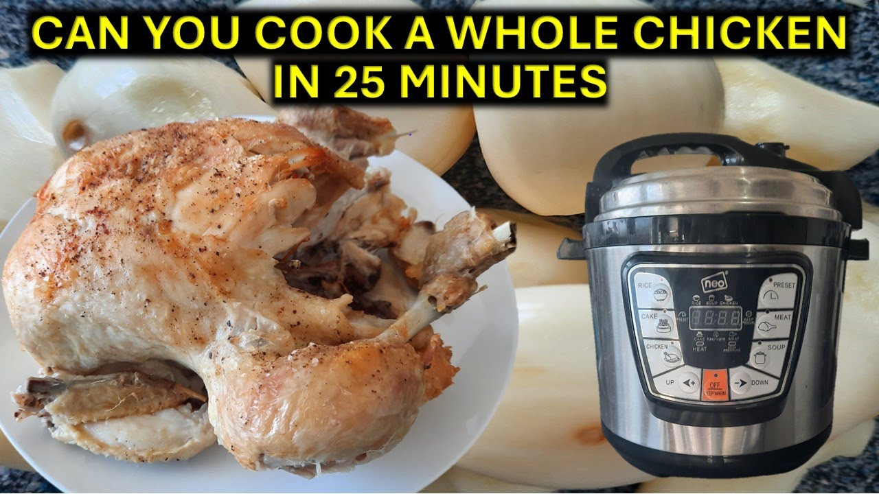 CAN YOU COOK A CHICKEN IN 25 MINUTES (229)