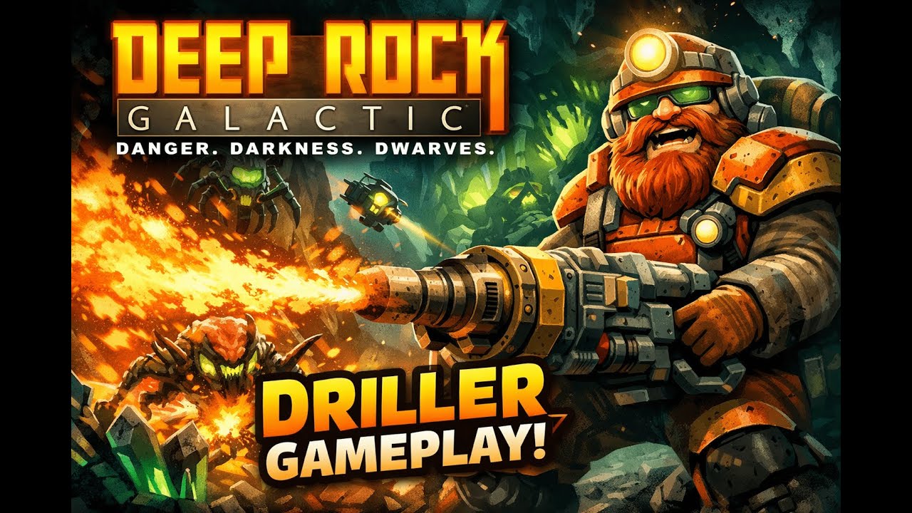Deep Rock Galactic - Driller dreadnought mission