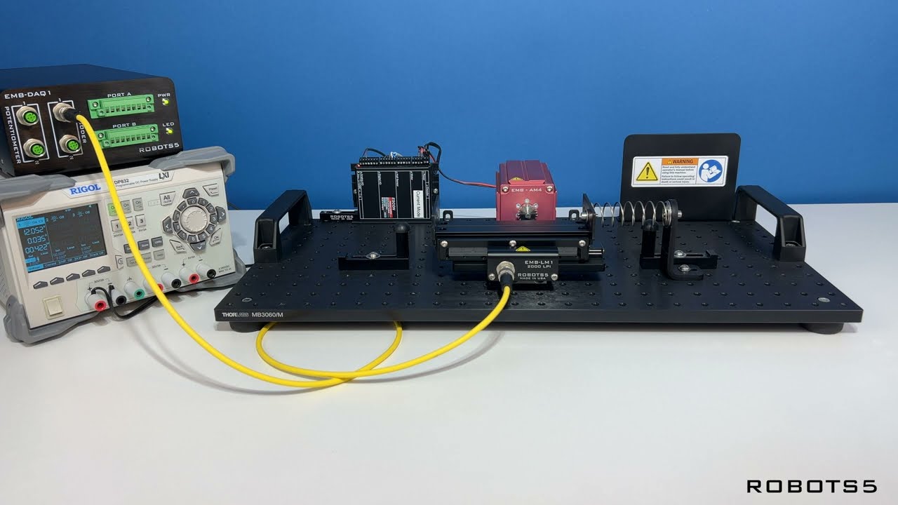 Measuring Spring Stiffness Coefficient with EMB
