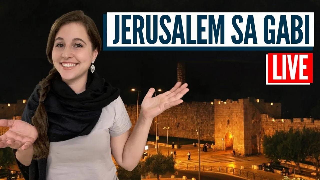 JERUSALEM NA HINDI MO PA NAKIKITA! Ngayon sa Israel kay Aline