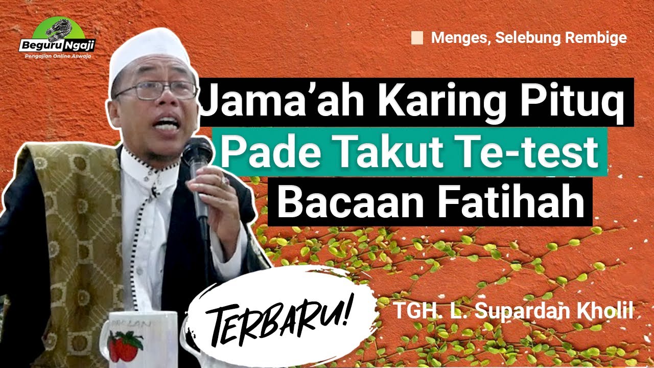 TERBARU ‼️ Ceramah TGH L Supardan Kholil | Dusun Menges Selebung Rembige Janapria [Bagian 2]