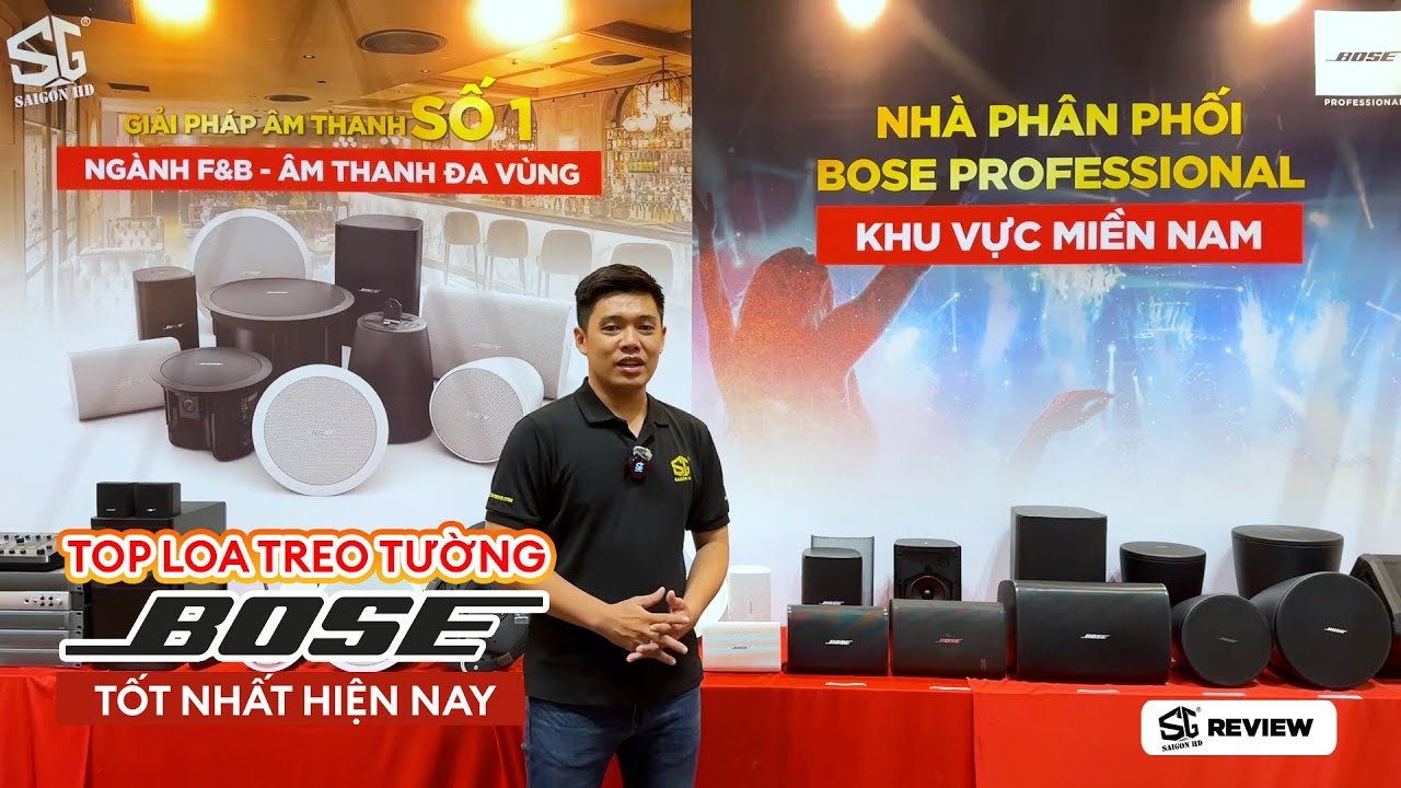 SAIGON HD - Top c&aacute;c mẫu loa treo tường Bose tốt nhất hiện nay