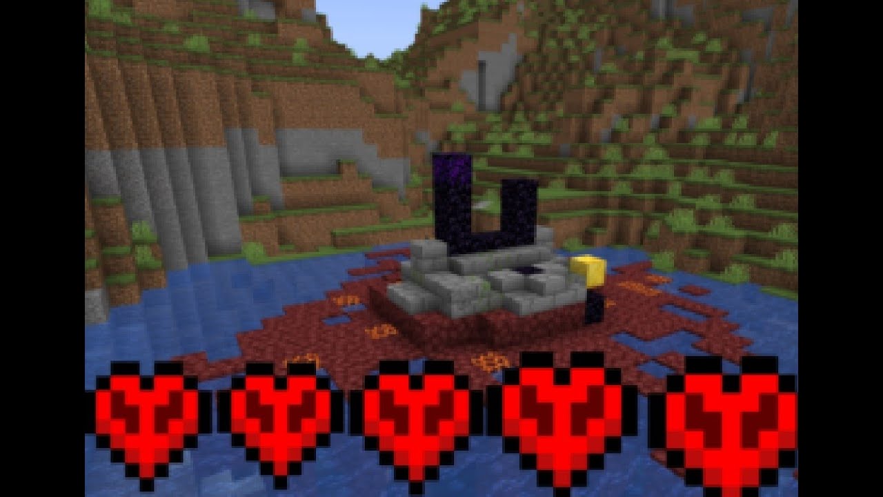 Minecraft hardcore 1.epizoda přežiju?