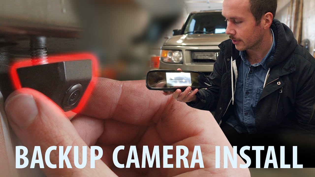 DIY $40 BACKUP CAMERA INSTALL for Honda Element