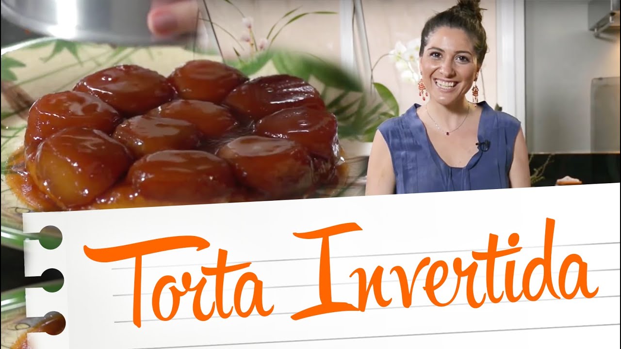 Receitas Carol Fiorentino: como fazer Torta Invertida de Maçã
