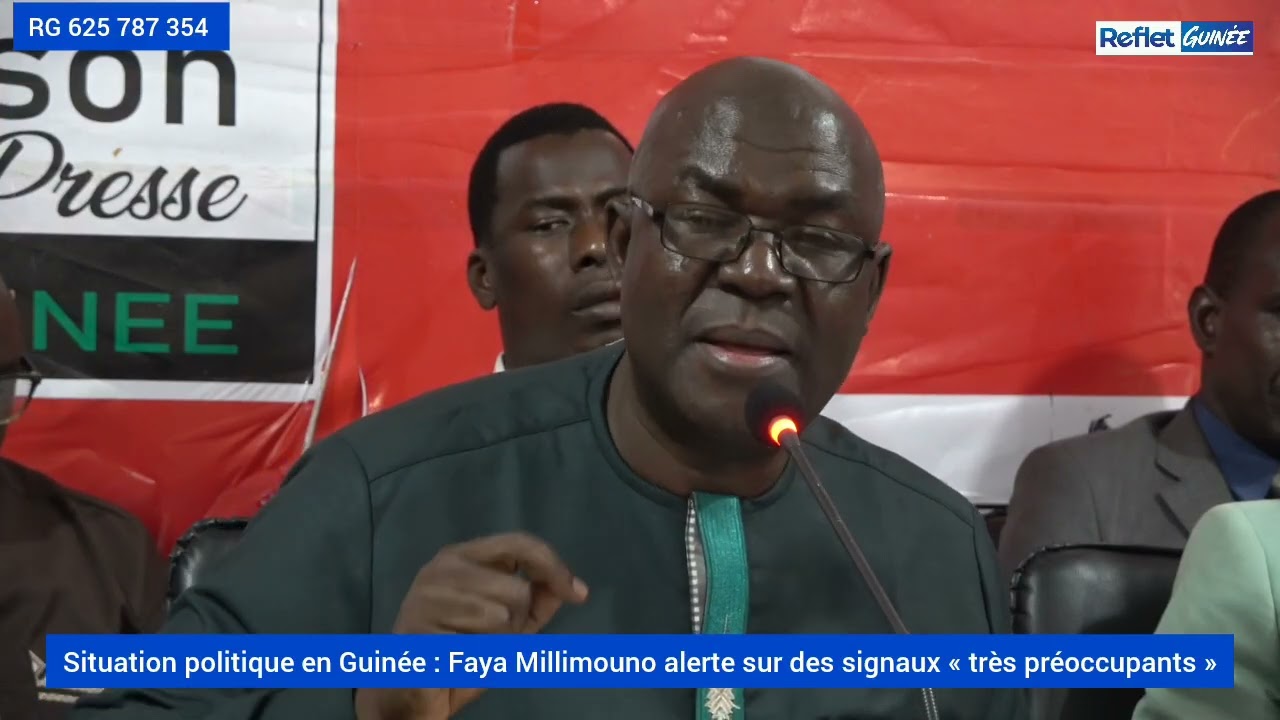 Situation politique en Guinée : Faya Millimouno alerte sur des signaux « très préoccupants »