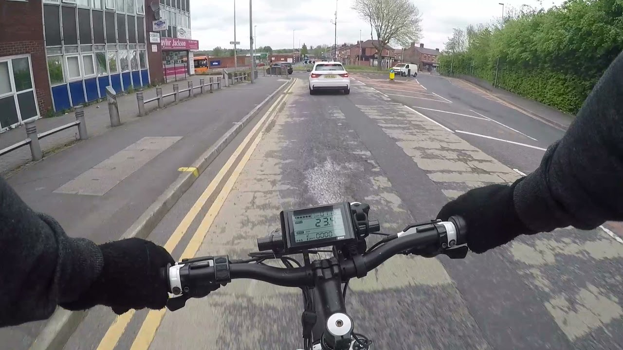 carrera vengeance  1000w 48v ebike ride