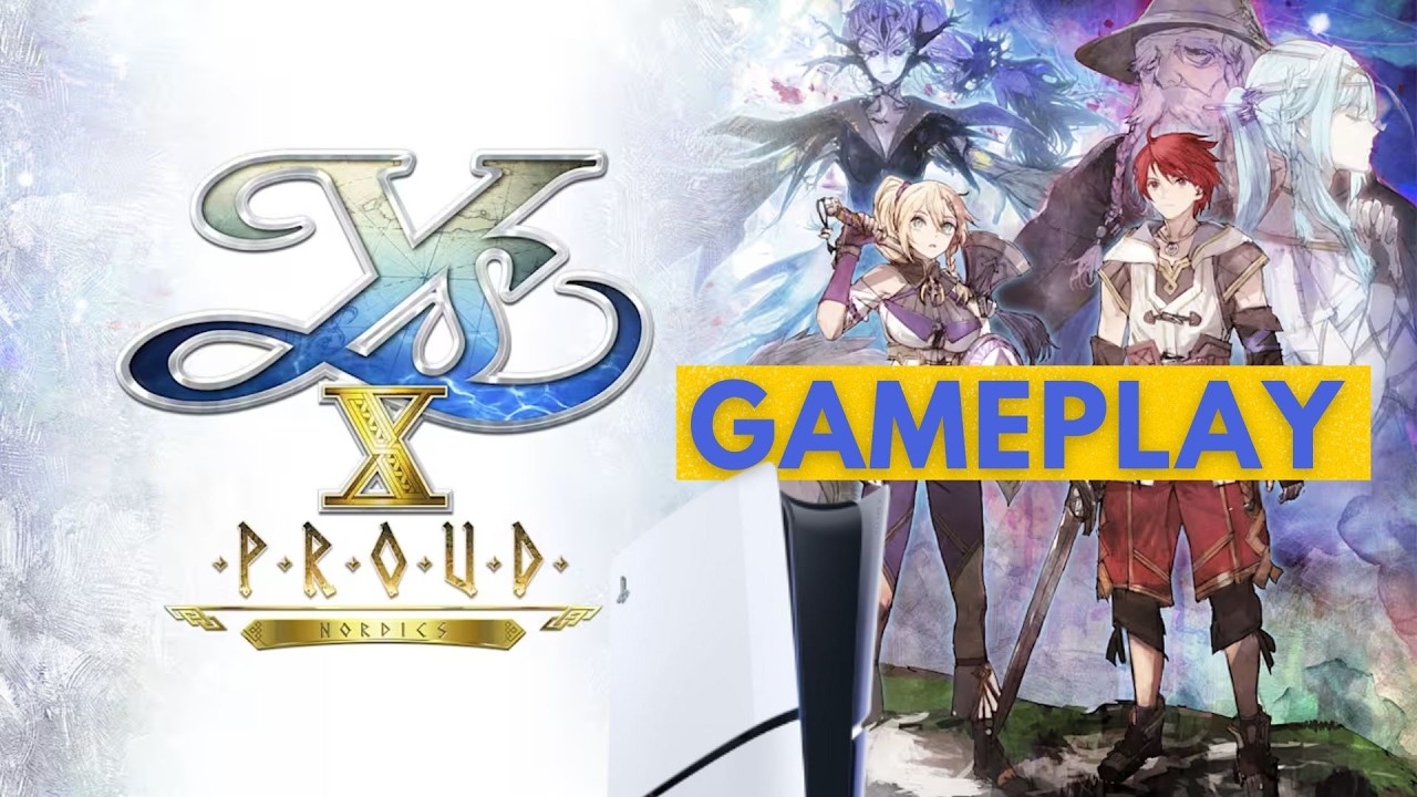 🔥 YS X: Proud Nordics | Gameplay no PS5 Slim – Aventura Épica nos Mares! ⚔️🌊