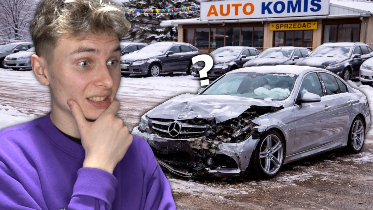 KUPIŁEM ROZBITE AUTO I PRZEJECHAŁEM 2000KM | ZOZ #4