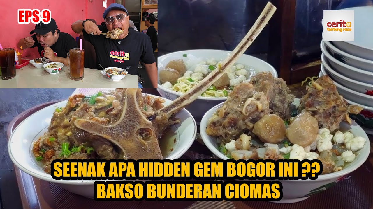 SEENAK APA HIDDEN GEM BOGOR ?? 🙄 INI  BAKSO BUNDERAN CIOMAS 🥣