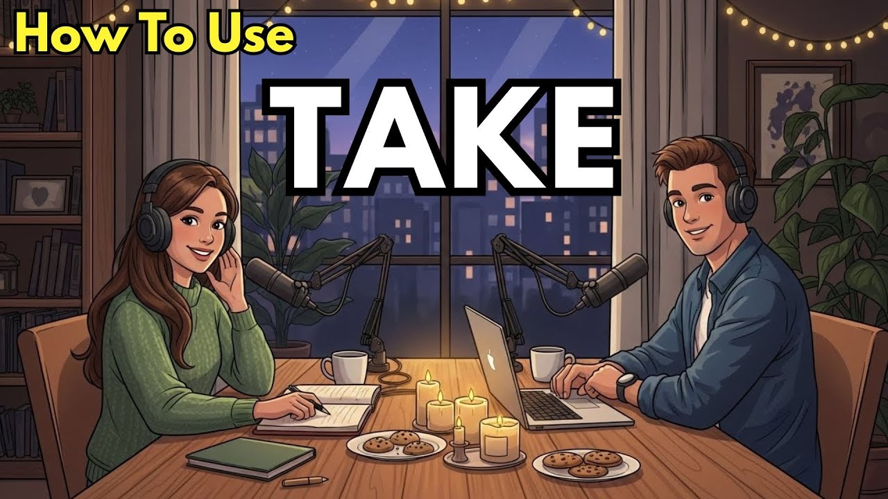 How to Use TAKE in English | Real Life Meanings Explained in an English Podcast Daily